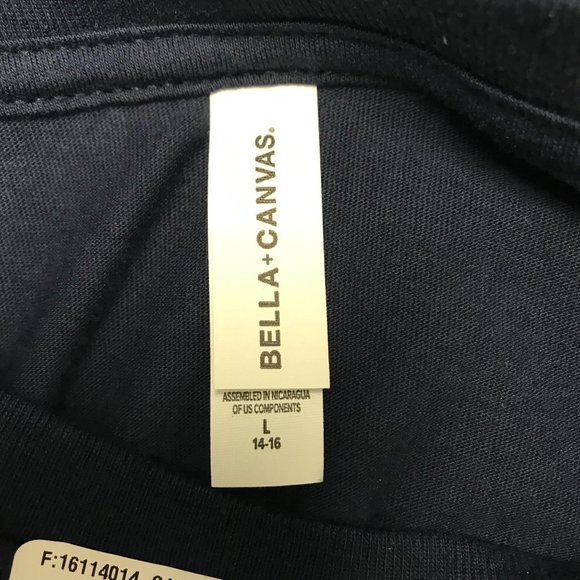 NWT Bella Canvas Youth Graphic Unisex Tee L - Picture 3 of 4